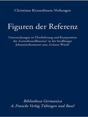 cover image of Figuren der Referenz